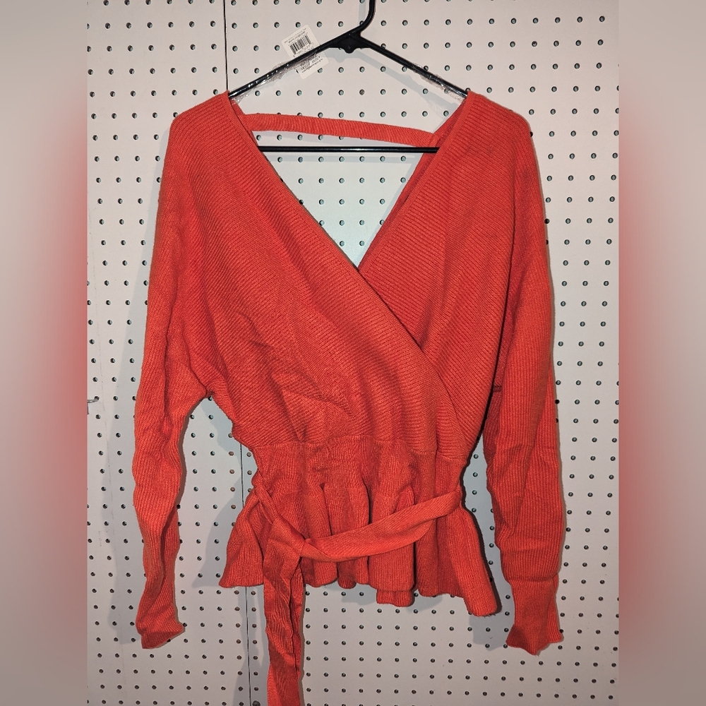 V Neck Long Sleeve Women's Sweater